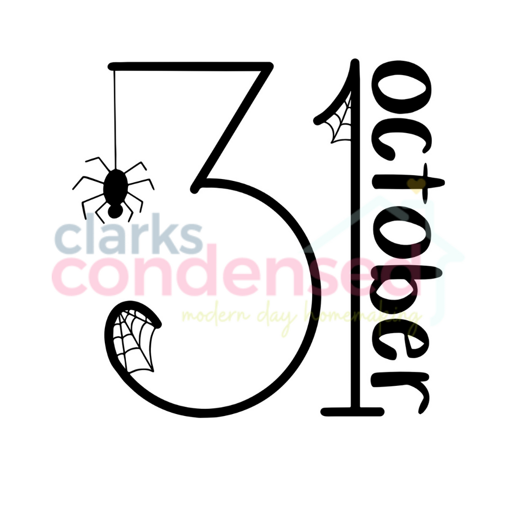 October 31st SVG File