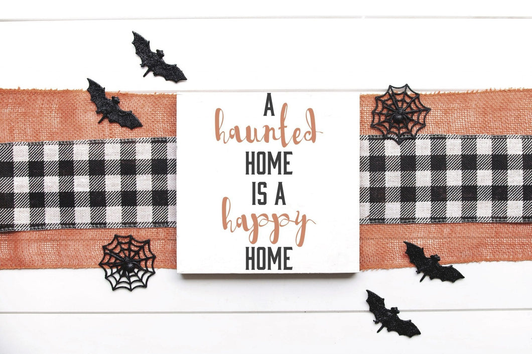A Haunted Home SVG