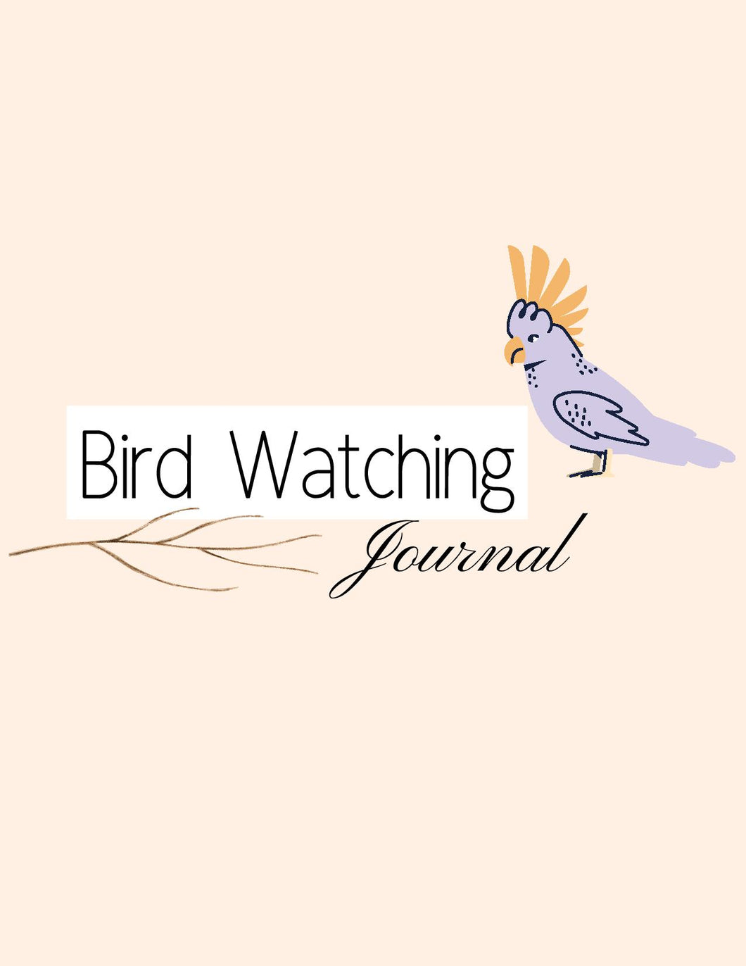 Bird Watching Journal