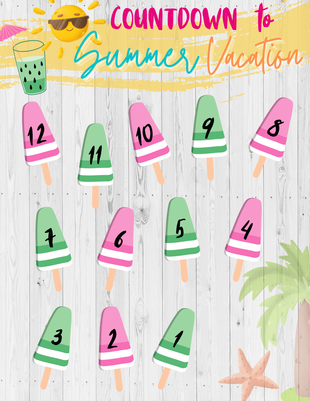 Countdown To Summer Vacation