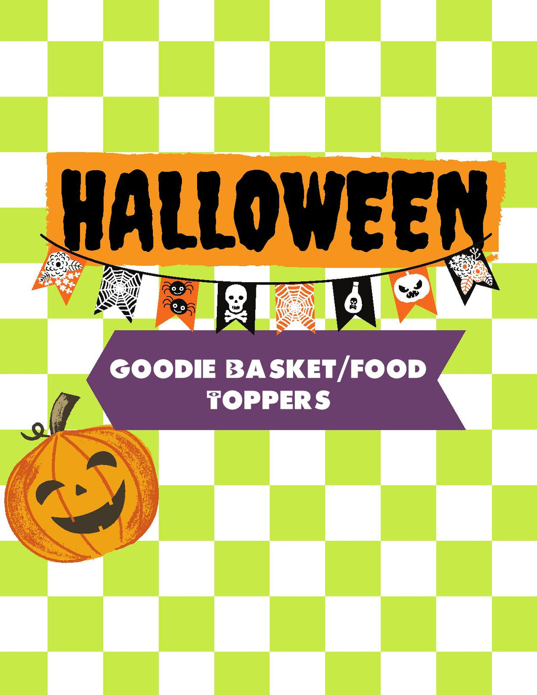 Halloween Goodie Basket\Food Toppers