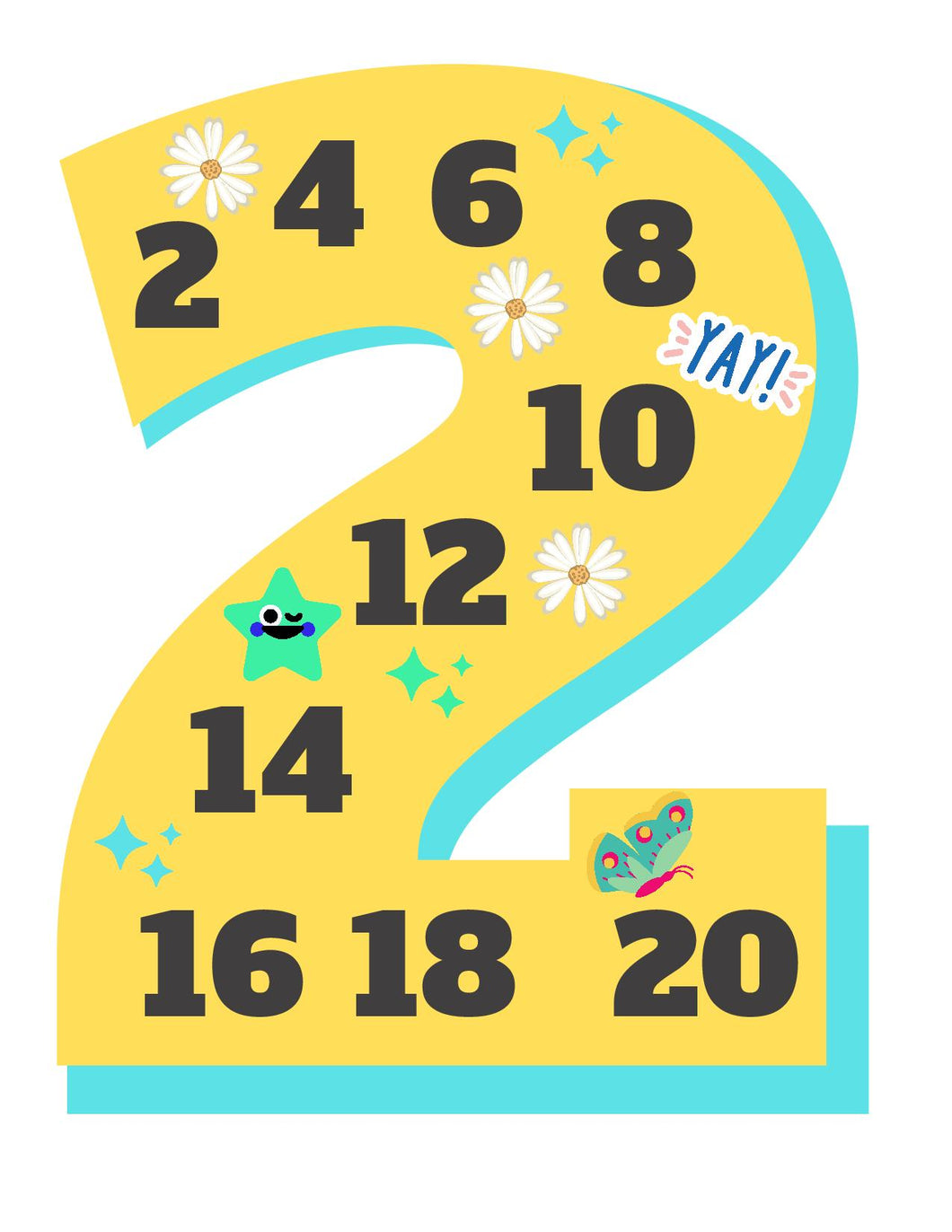 Homeschooling Skip Counting Posters