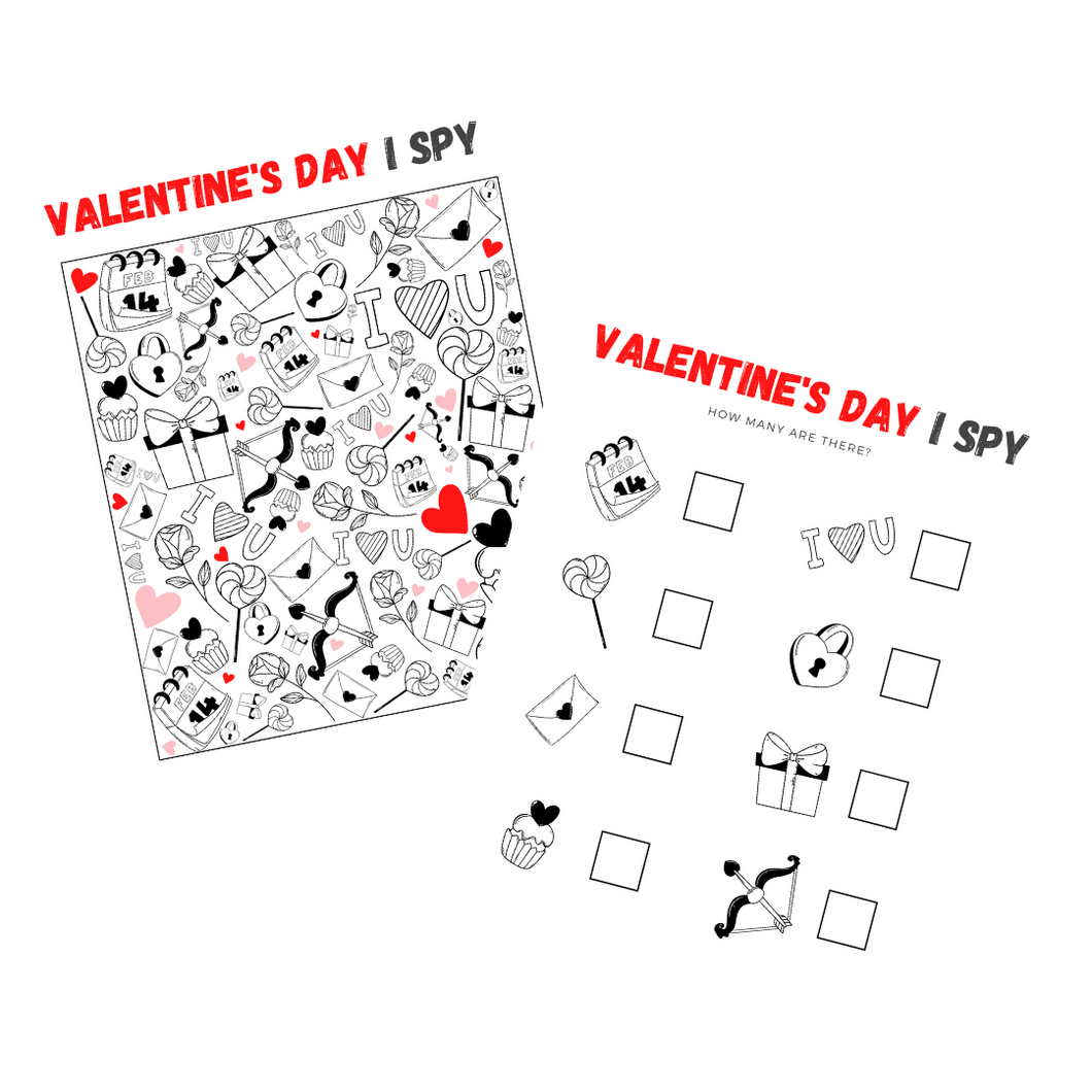 i-Spy Valentine's Day Game