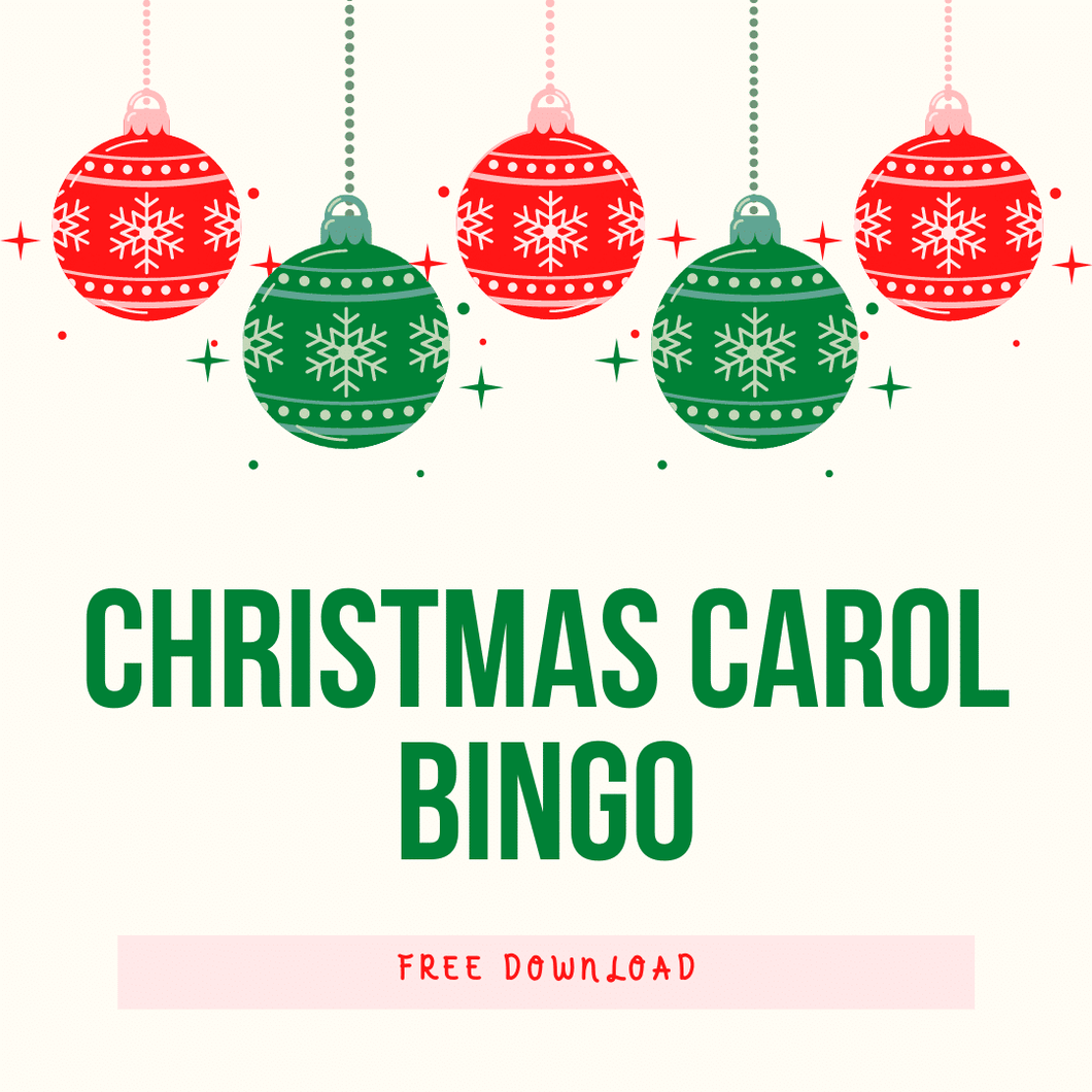 Christmas Carol Bingo