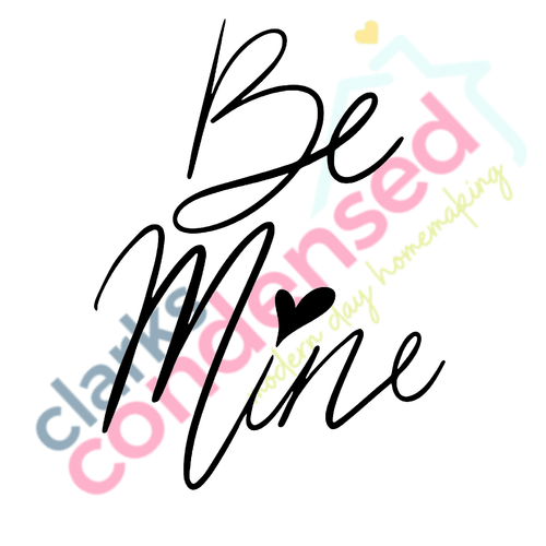 be mine svg