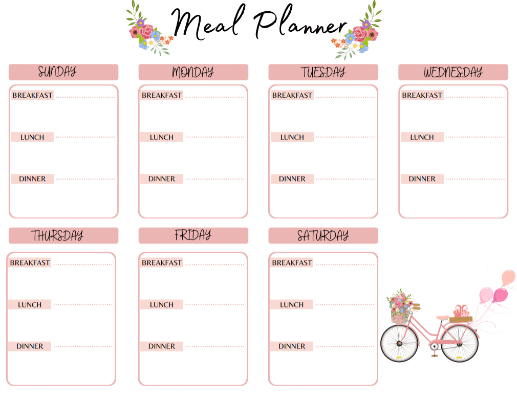 Weekly Meal Planner