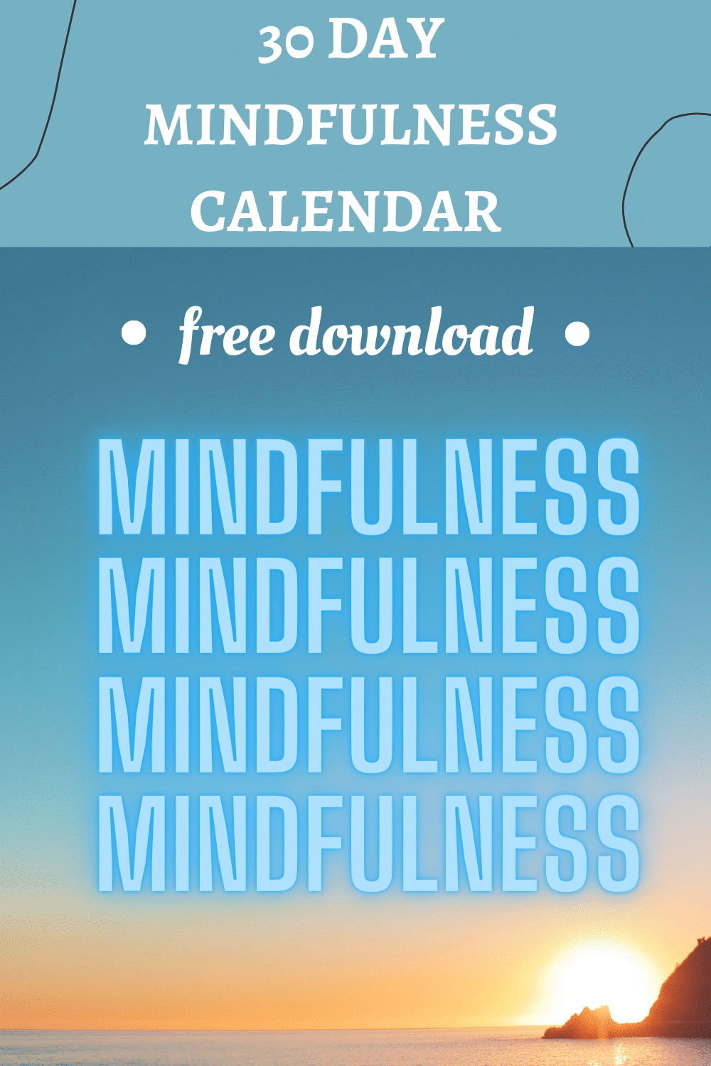 Mindfulness Calendar