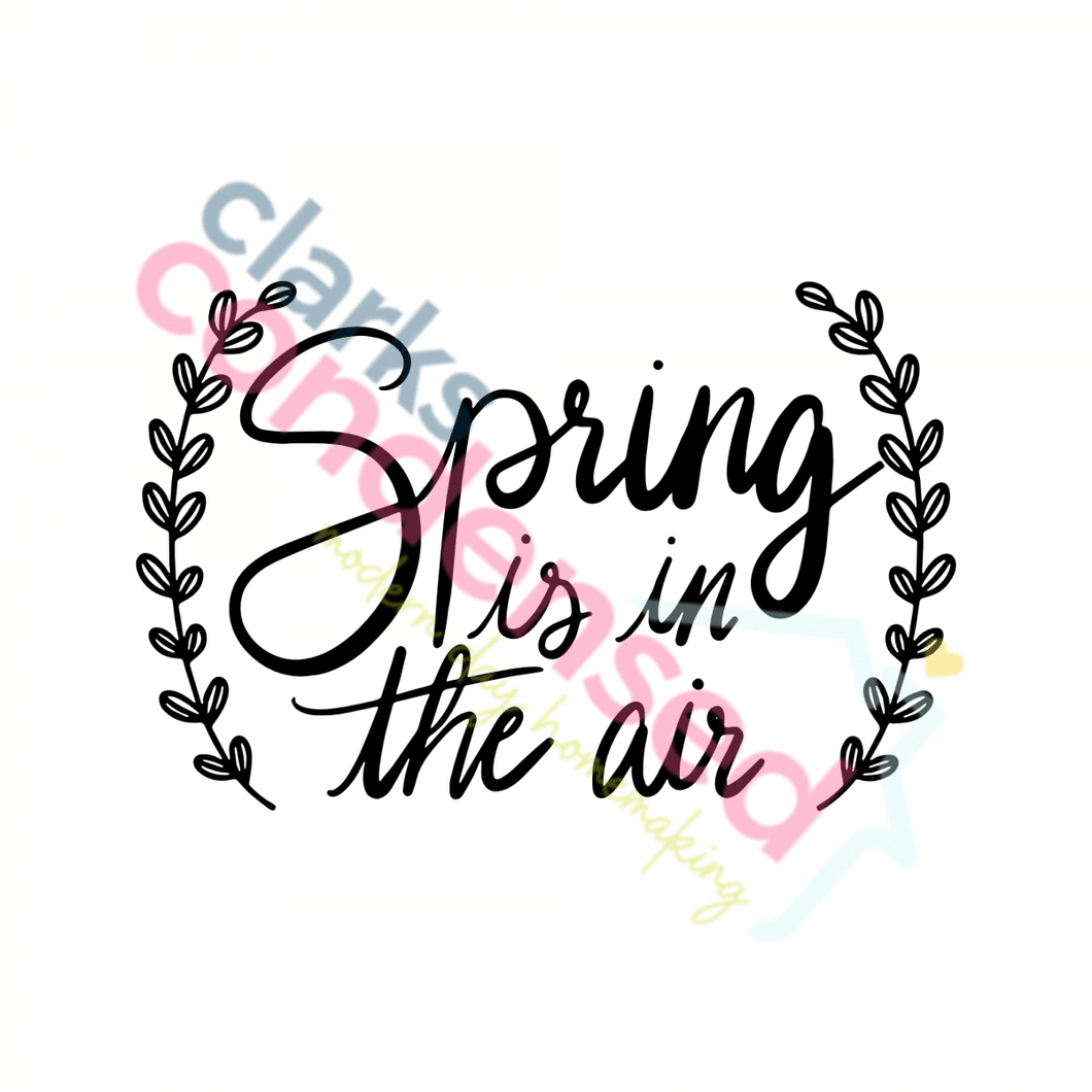 Spring is in the Air SVG