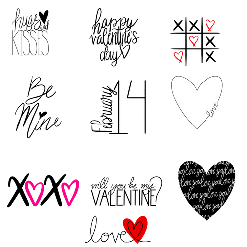 Valentine's Day SVG Bundle